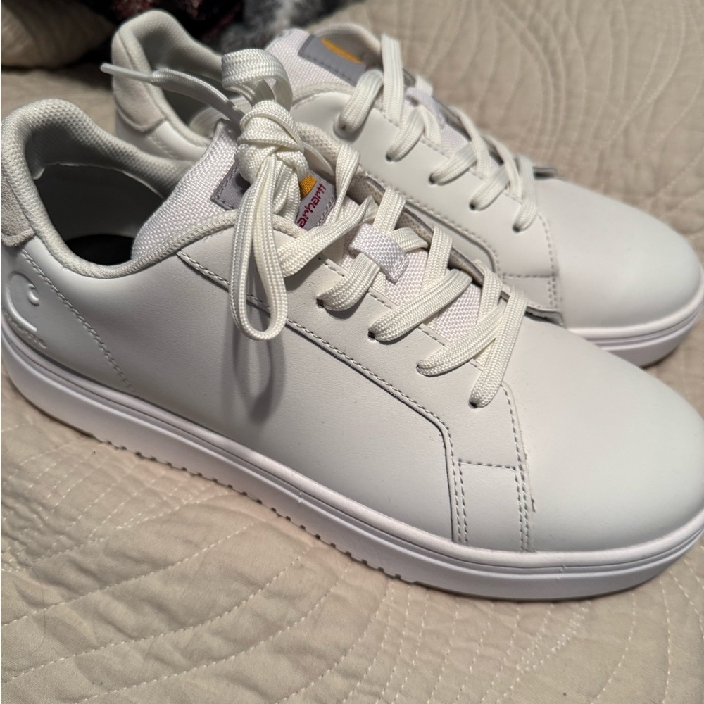 White Leather Sneakers